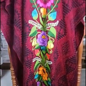 Mexican poncho for women
